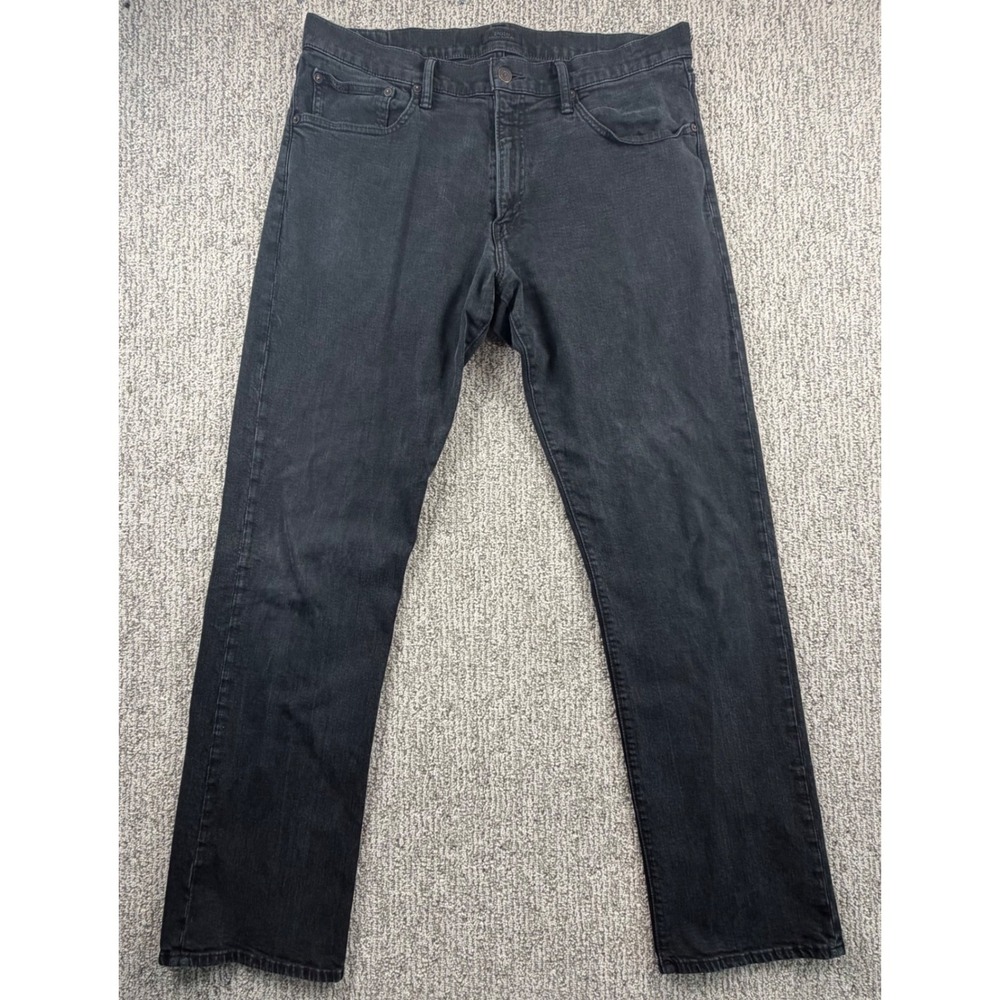 Polo Ralph Lauren Jeans Men 36x34 Black Classic Fit Straight Leg Denim 710716228